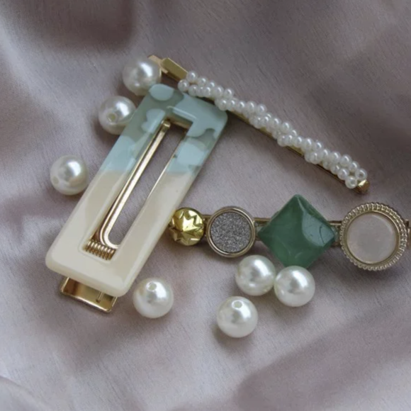 Embellished Hair Clips
